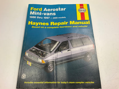 USED - Haynes 36004 Repair Manual 1986-1997 Ford Aerostar Mini-Vans