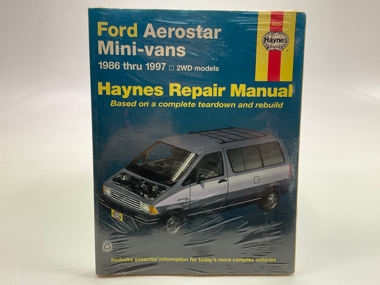 Haynes 36004 Repair Manual 1986-1997 Ford Aerostar Mini-Vans