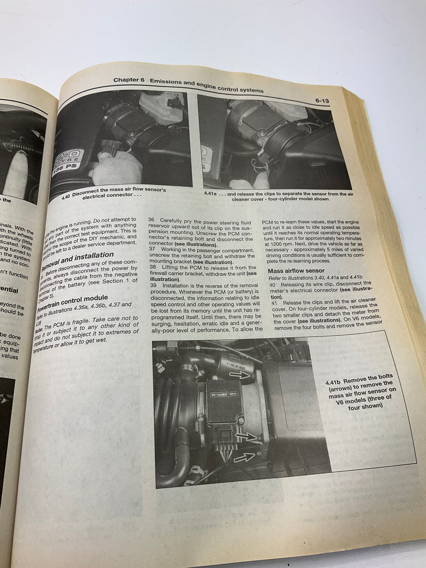 BEND MANUAL - Haynes 36006 Repair Manual For 1995-00 Contour & Mystique