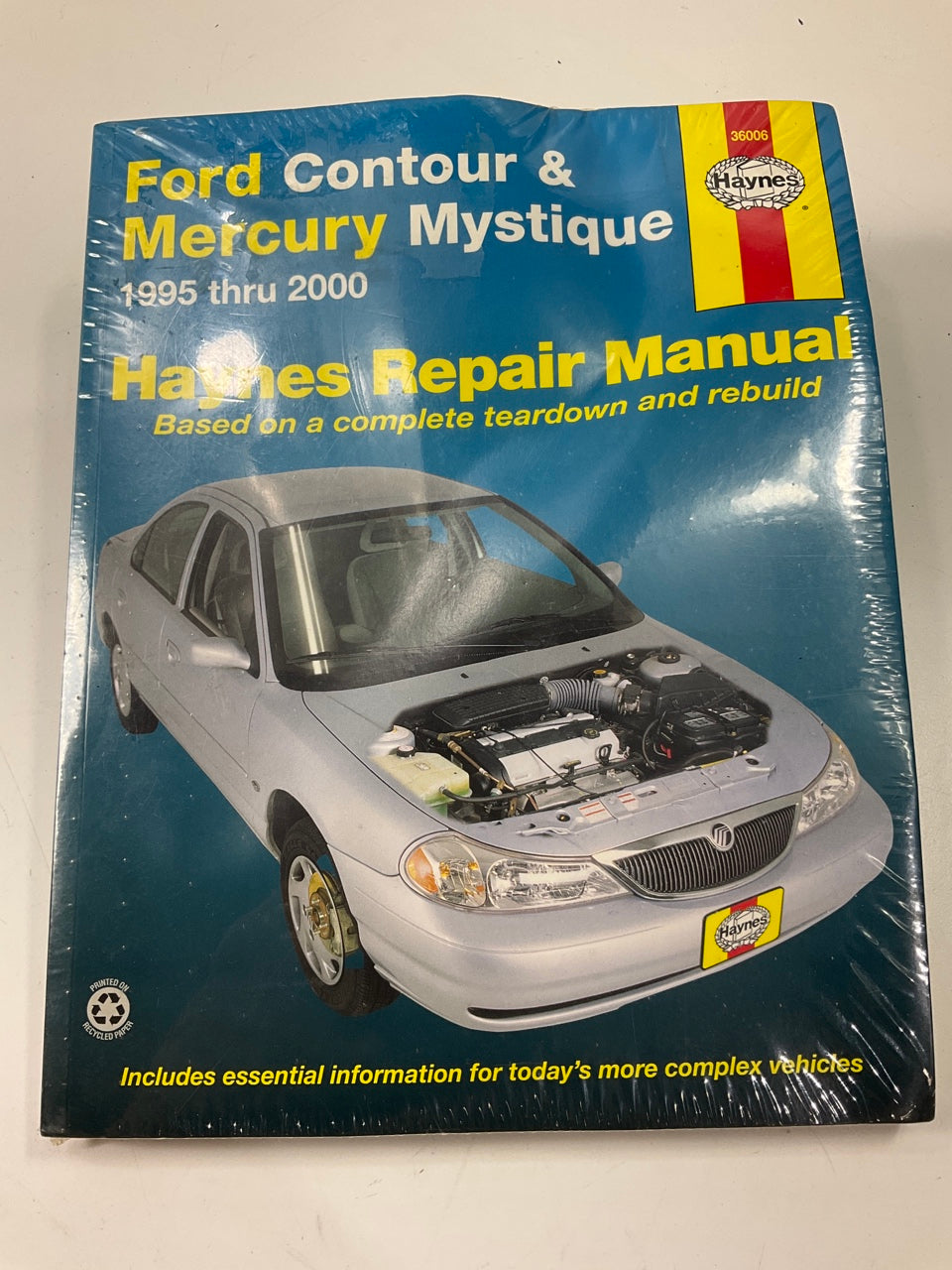 BEND MANUAL - Haynes 36006 Repair Manual For 1995-2000 Contour & Mystique