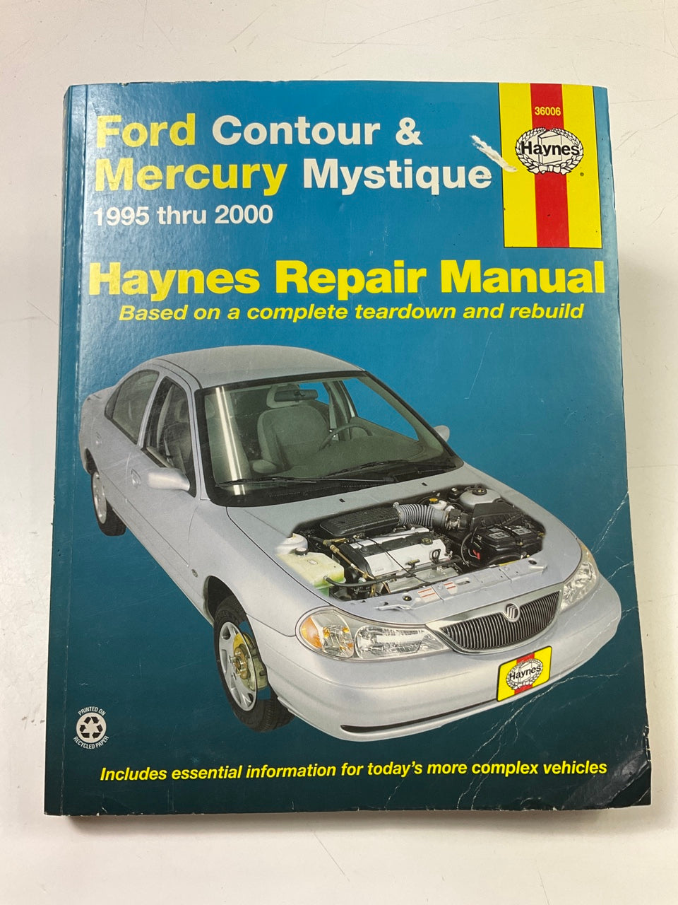 Haynes 36006 Repair Manual For 1995-2000 Ford Contour & Mercury Mystique