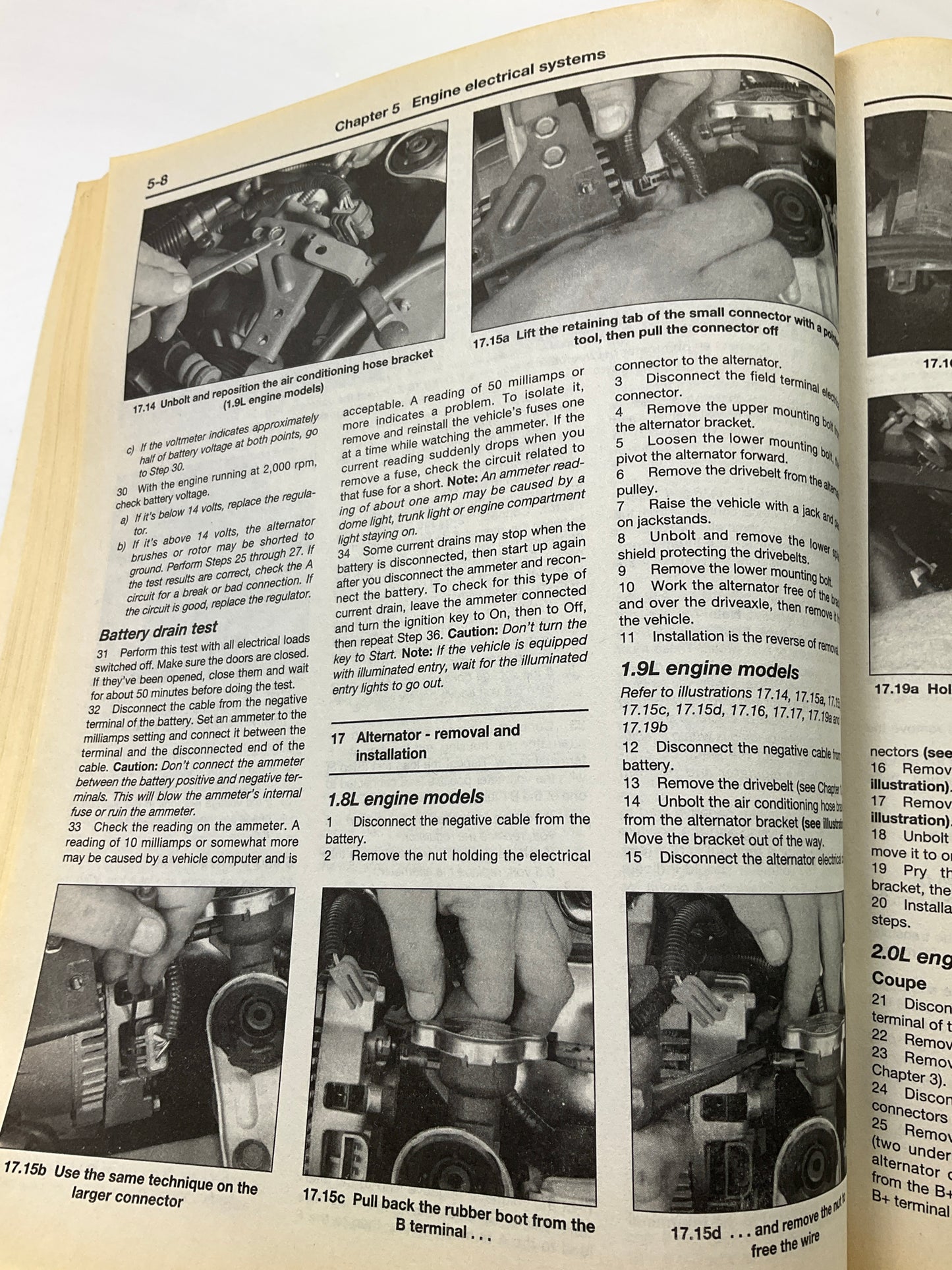 OPENED, NEW Haynes 36020 Repair Manual - 1991-2000 Ford Escort