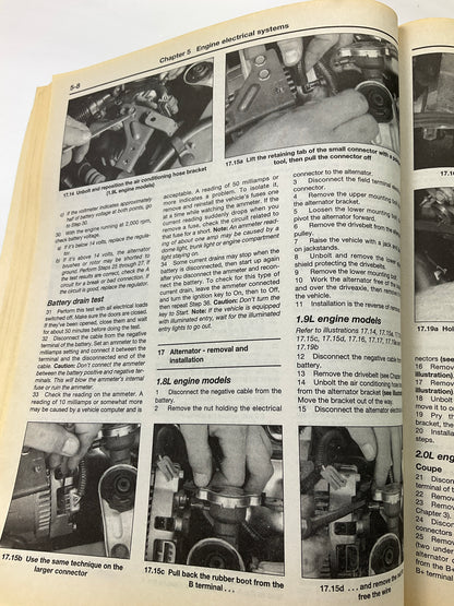 OPENED, NEW Haynes 36020 Repair Manual - 1991-2000 Ford Escort