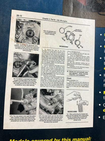 OPENED, NEW Haynes 36020 Repair Manual - 1991-2000 Ford Escort