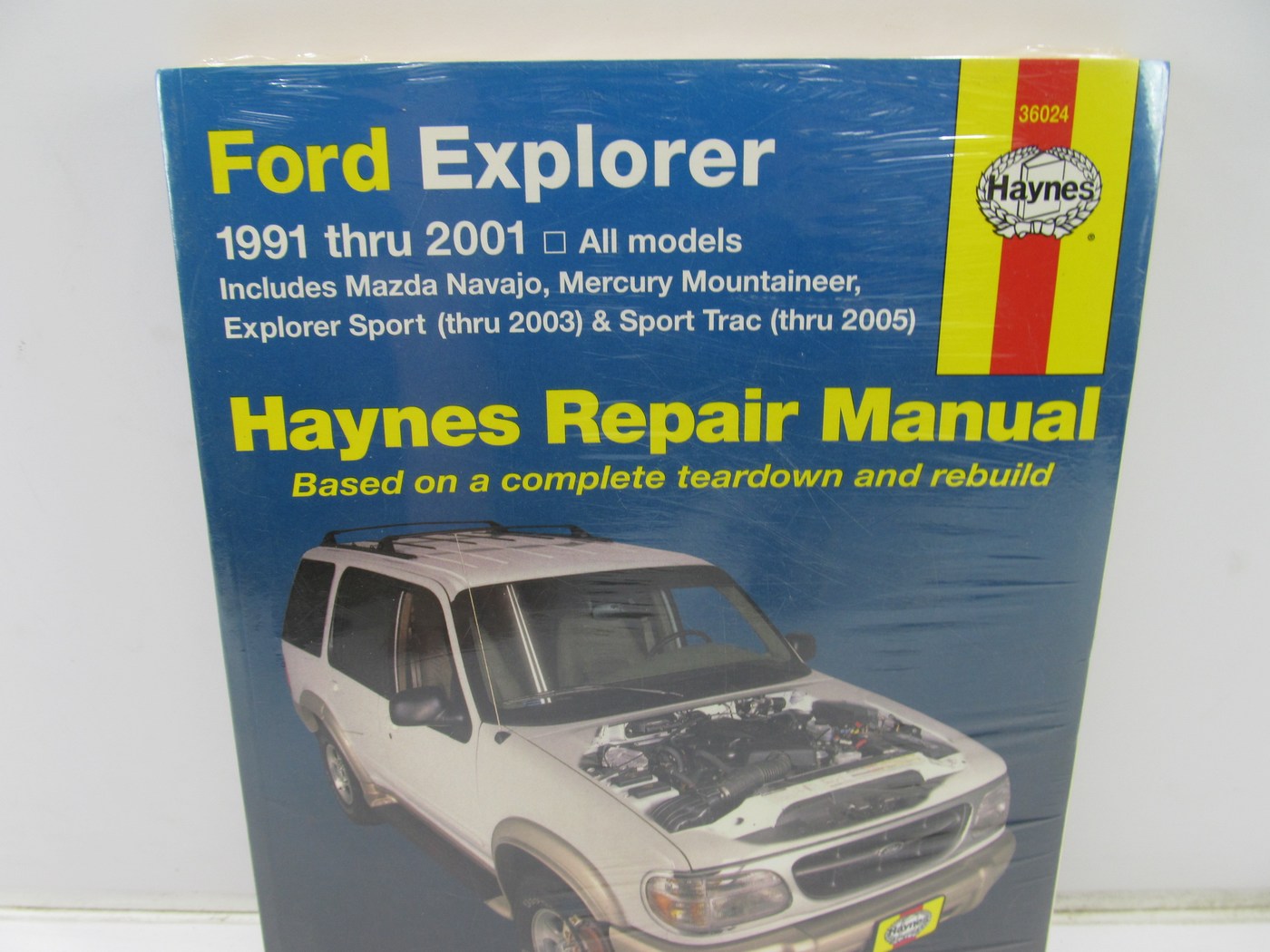 Haynes 36024 Repair Manual For Ford Explorer, Mazda Navajo, Mercury Mountaineer