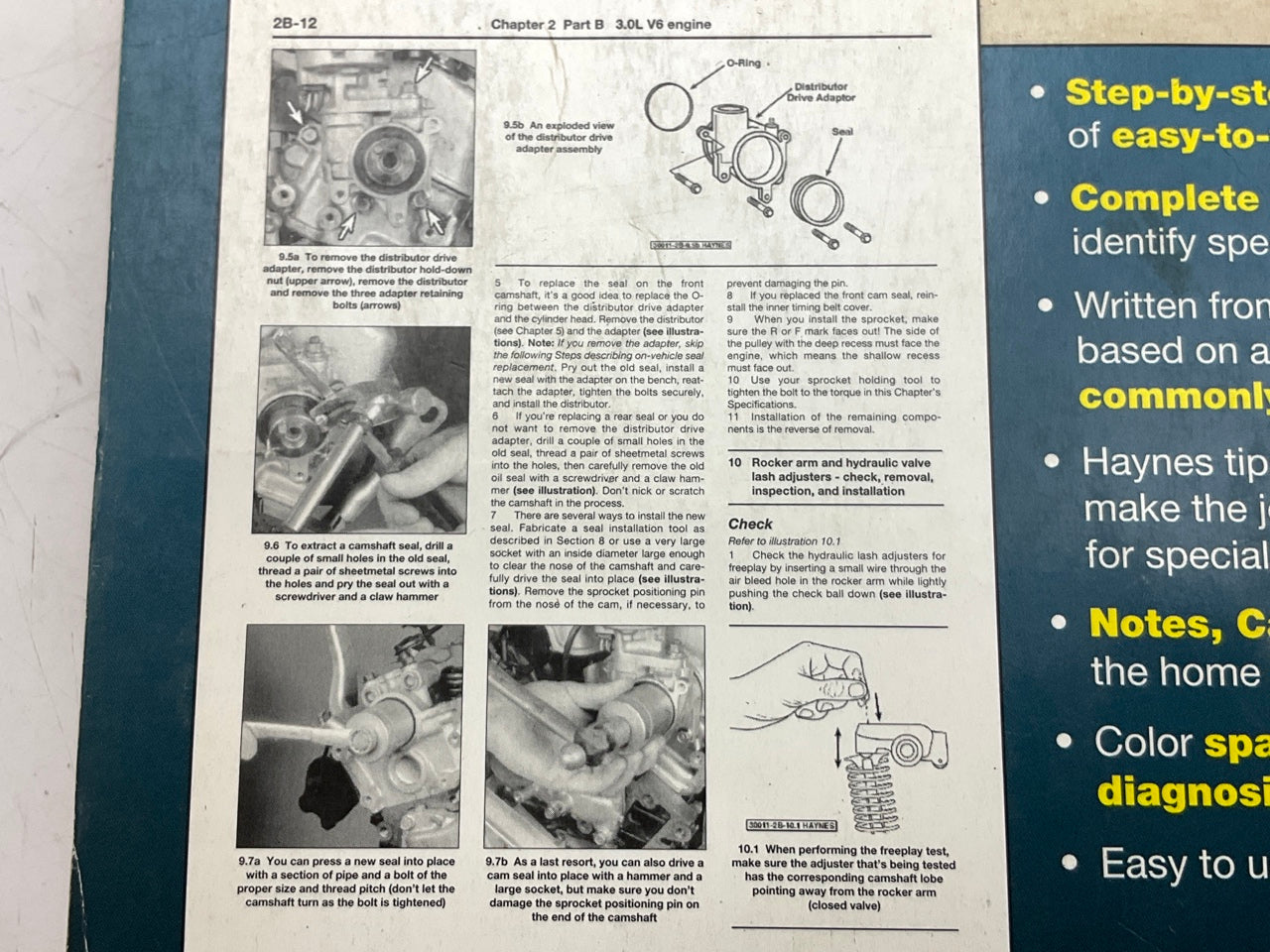 OPENED - Haynes 36034 Repair Manual For 2000-2007 Ford Focus