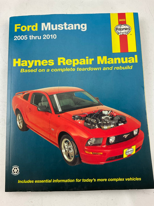 Haynes 36052 Repair Manual For 2005-2010 Ford Mustang - OPEN