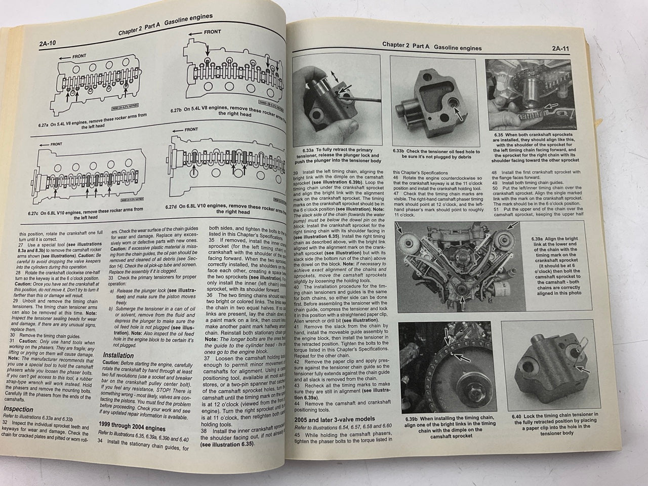 OPENED Haynes 36060 Repair Service Manual 1999-2006 Ford F-250 F-350 Super Duty