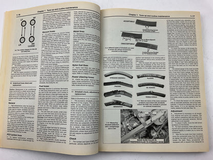 OPENED Haynes 36070 Repair Manual For 1983-1992 Ford Ranger, 1984-1990 Bronco II