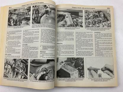 OPENED Haynes 36070 Repair Manual For 1983-1992 Ford Ranger, 1984-1990 Bronco II