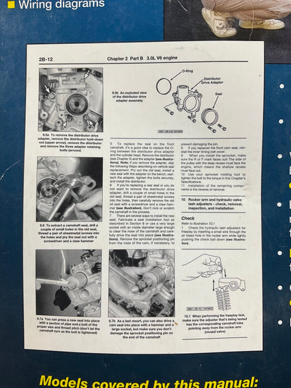 Haynes 36070 Repair Manual For 1983-1992 Ford Ranger & 84-90 Bronco II - USED