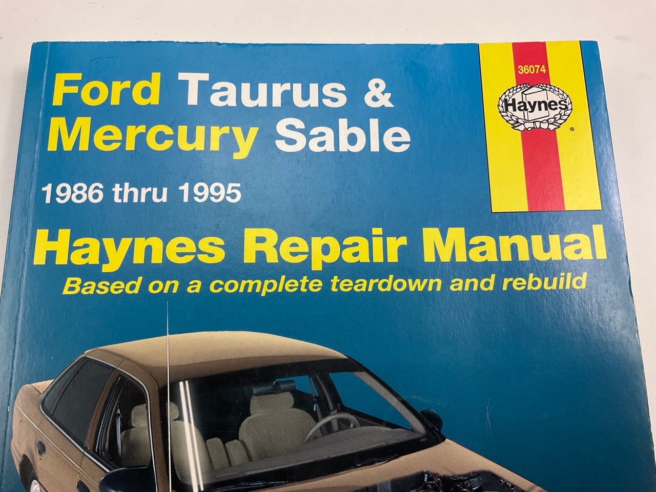 Haynes 36074 Repair Manual For 1986-1995 Ford Taurus & Mercury Sable