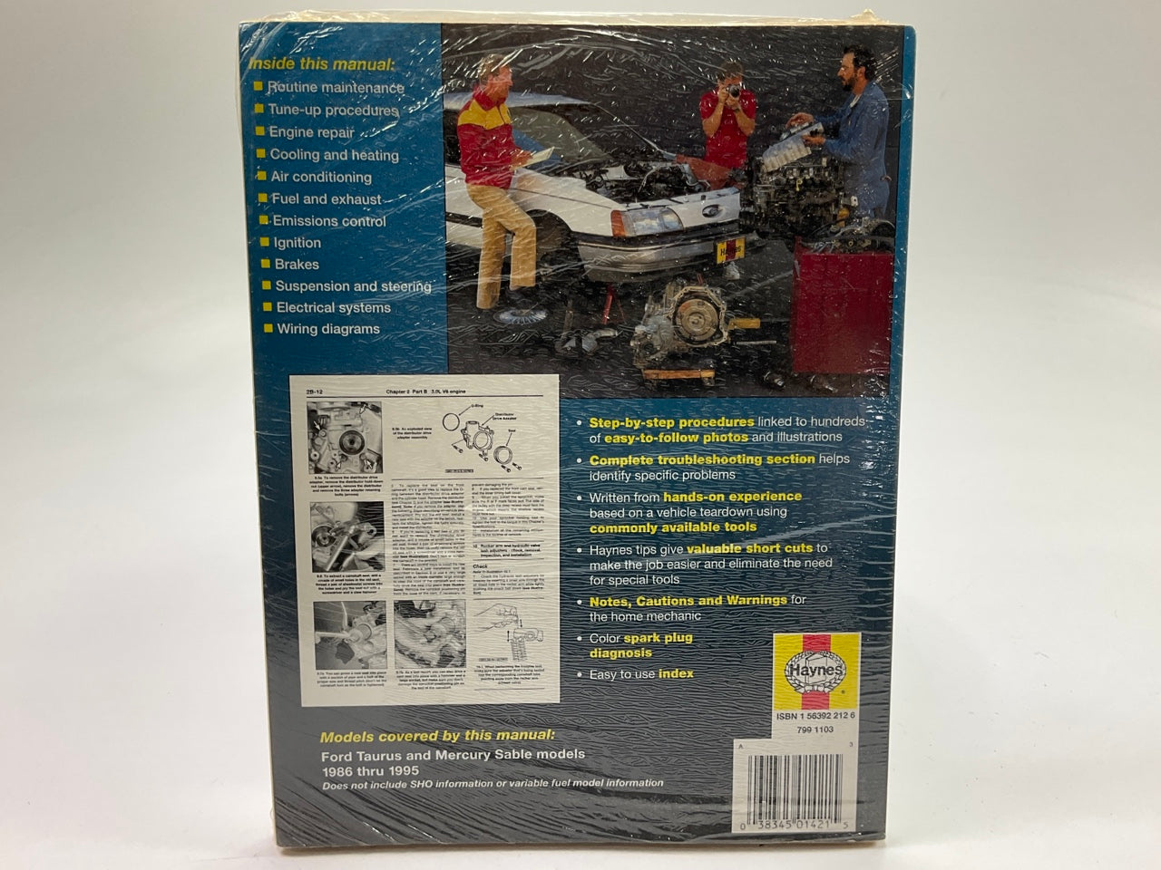 Haynes 36074  Repair Manual 1986-1995 Ford Taurus & Mercury Sable