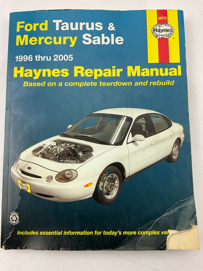 DAMAGED COVER - Haynes 36075 Repair Manual For 1996-2001 Taurus &  Sable