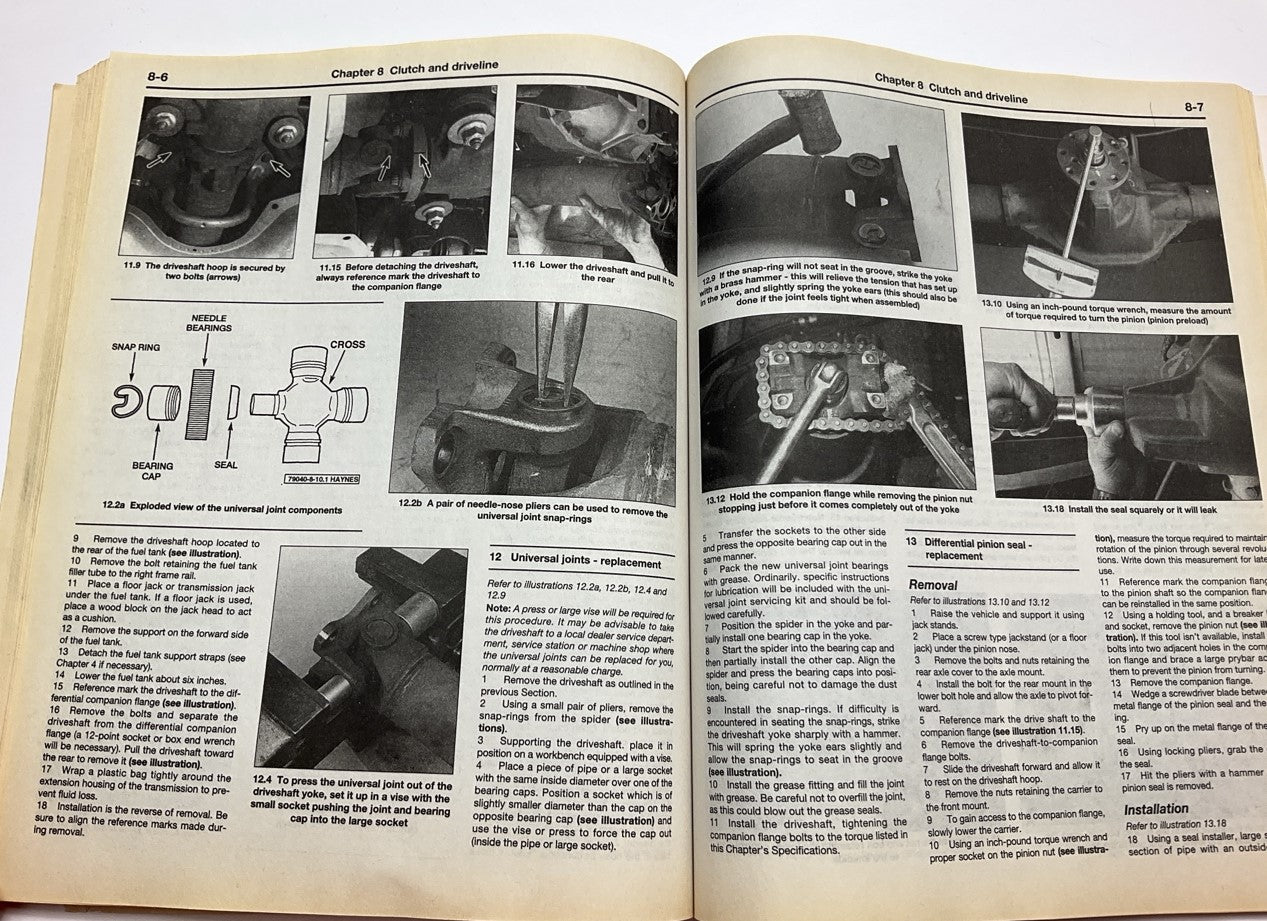 DAMAGED COVER - Haynes 36086 Repair Manual For 1989-1997 Thunderbird, Cougar