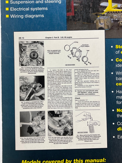 USED - Haynes 36086 Repair Manual For 1989-1997 Thunderbird, Cougar