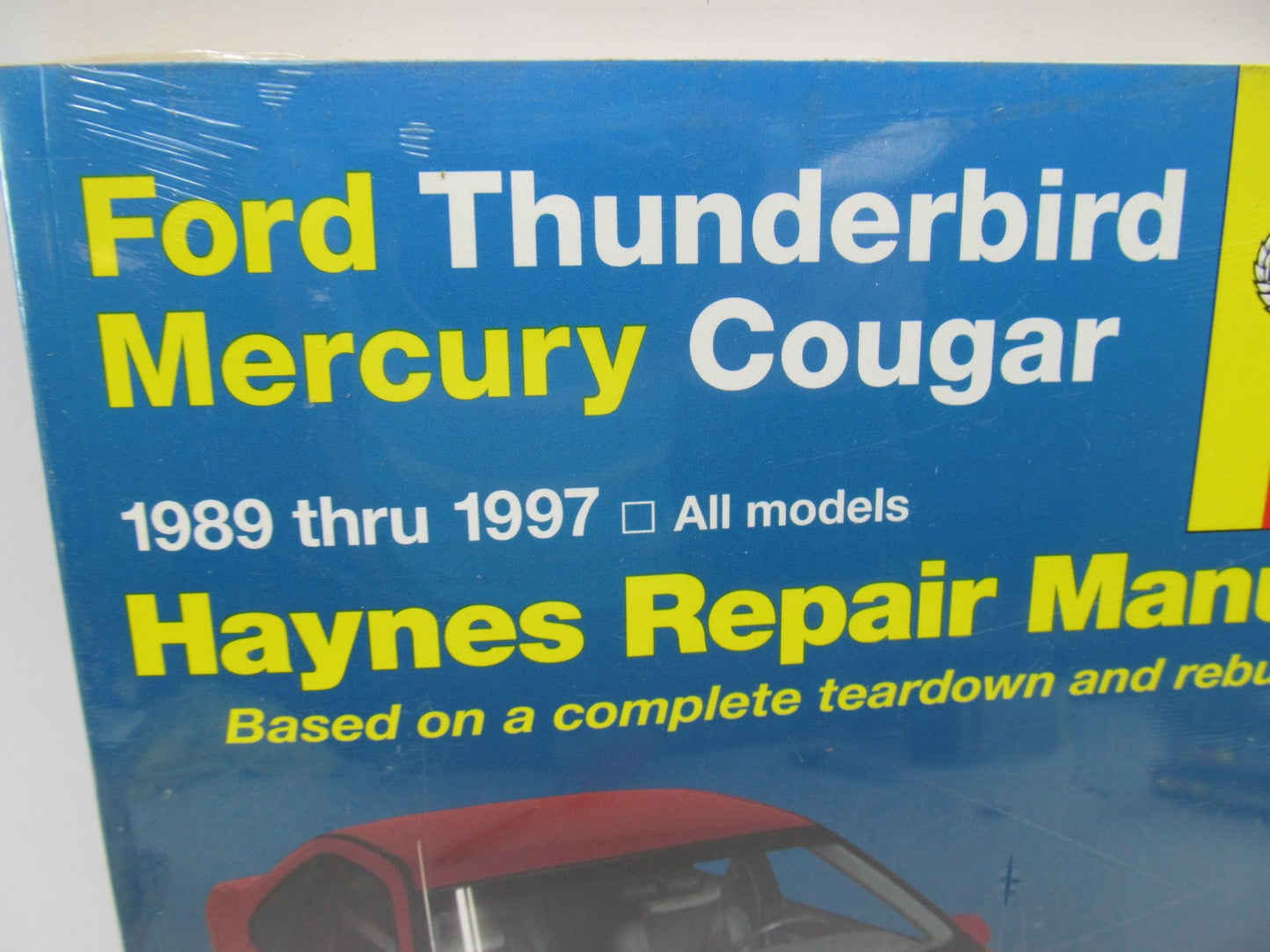 SEALED - Haynes 36086 Repair Manual For 1989-1997 Thunderbird, Cougar