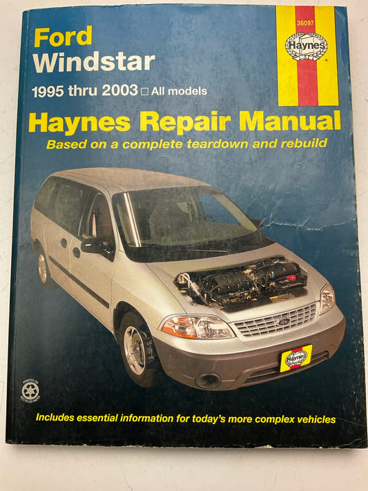 SLIGHTLY USED - Repair Manual For 1995-2003 Ford Winstar All Models