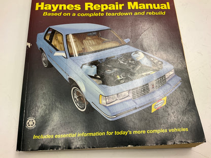 Haynes 38005 Repair Manual For 82-96 Century, Ciera, Cutlass Cruiser -USED