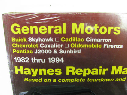 SEALED - Haynes 38015 Repair Manual - 1980-1989 Buick Skyhawk, 82-94 Cavalier