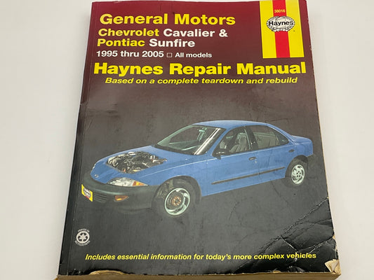 Haynes 38016 Repair Manual For 1995-2005 Chevrolet Cavalier & Pontiac Sunfire