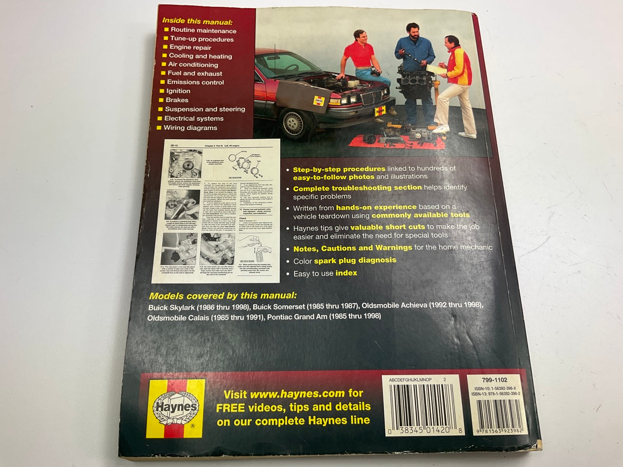 USEED - Haynes 38025 Repair Manual,  Good Condition