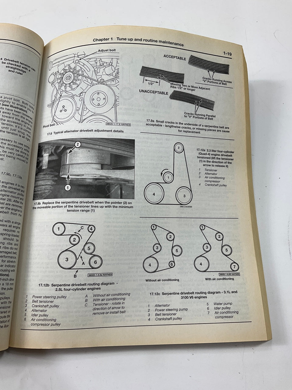 USED Haynes 38025 Repair Manual For 1985-1998 General Motors