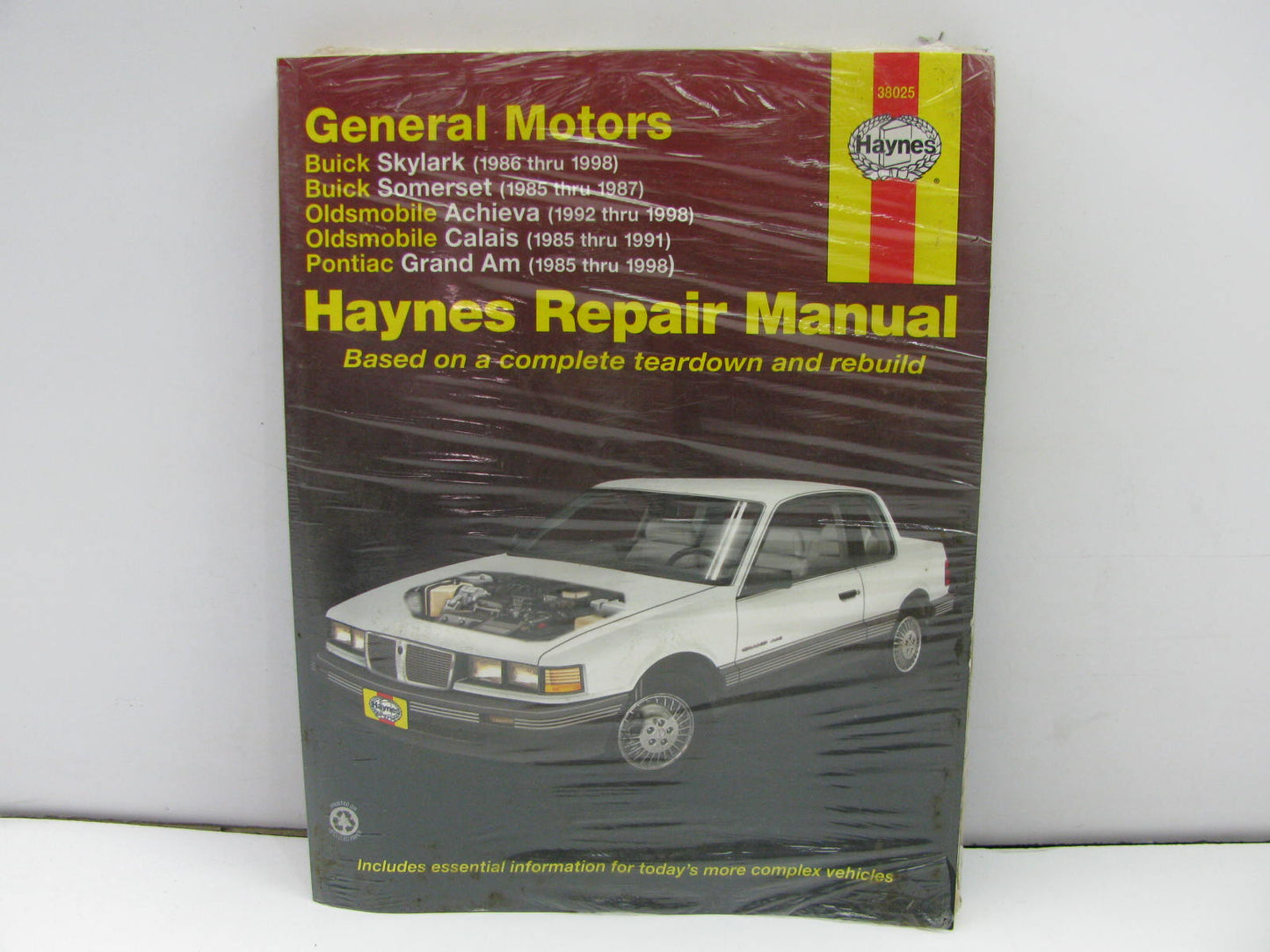 Haynes 38025 Repair Manual For 1985-1998 General Motors