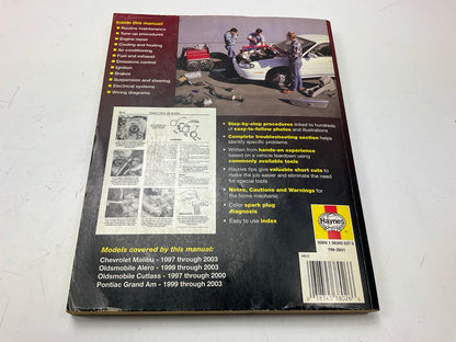 SLIGHT GREASE MARKS - Haynes 38026 Repair Manual For GM 1997-2003