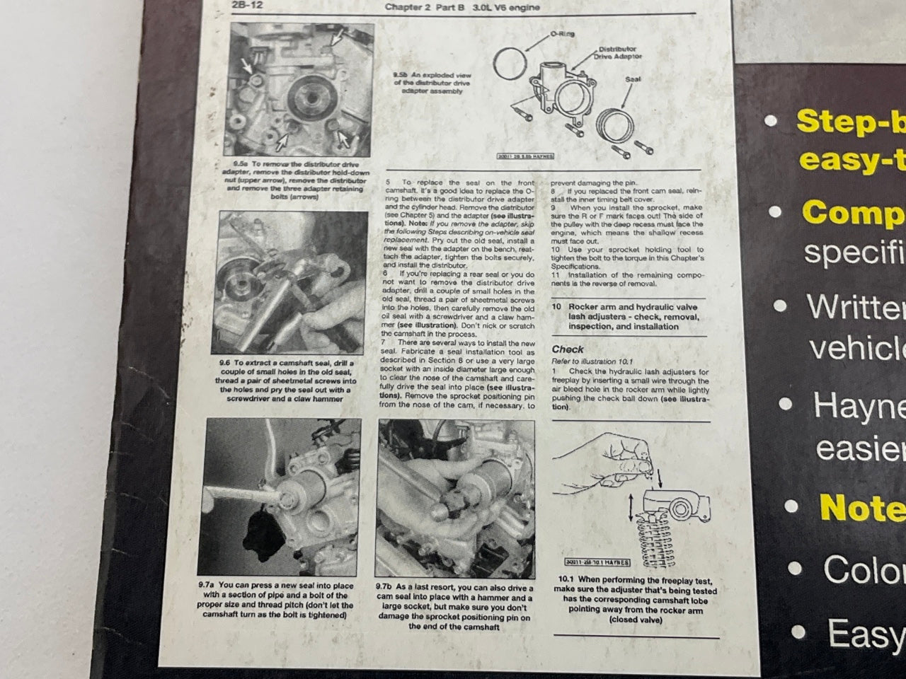 OPENED - Haynes 38031 Repair Manual 1986-1993 General Motors