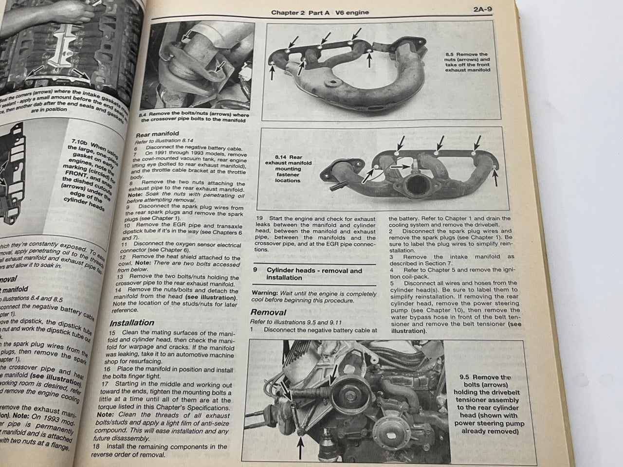 OPENED - Haynes 38031 Repair Manual 1986-1993 General Motors