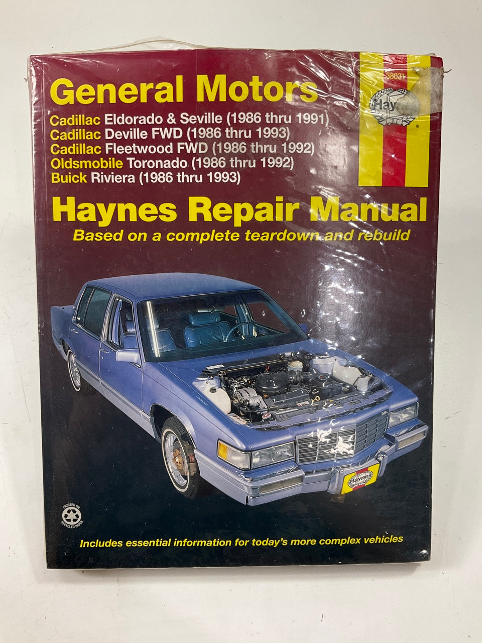 Haynes 38031 Repair Manual 1986-1993 General Motors - SEALED