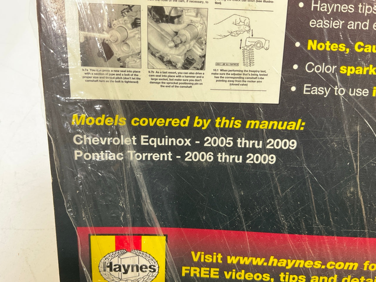 Haynes 38040 Repair Manual For 2005-2009 Equinox, Torrent - SEALED