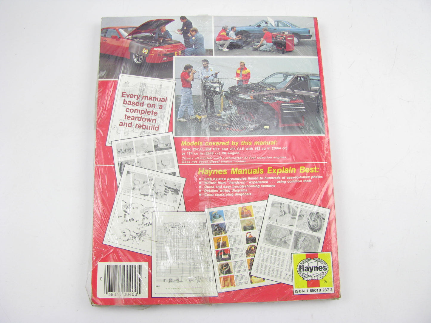 Haynes 400 Automotive Repair Manual - 1975-1982 Volvo 260 Series