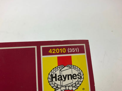 Haynes 42010 Repair Manual For 1976-1983 Honda Accord All Models - OPEN