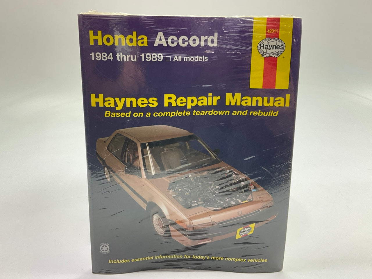 Haynes 42011 Repair Service Manual for 1984-1989 Honda Accord