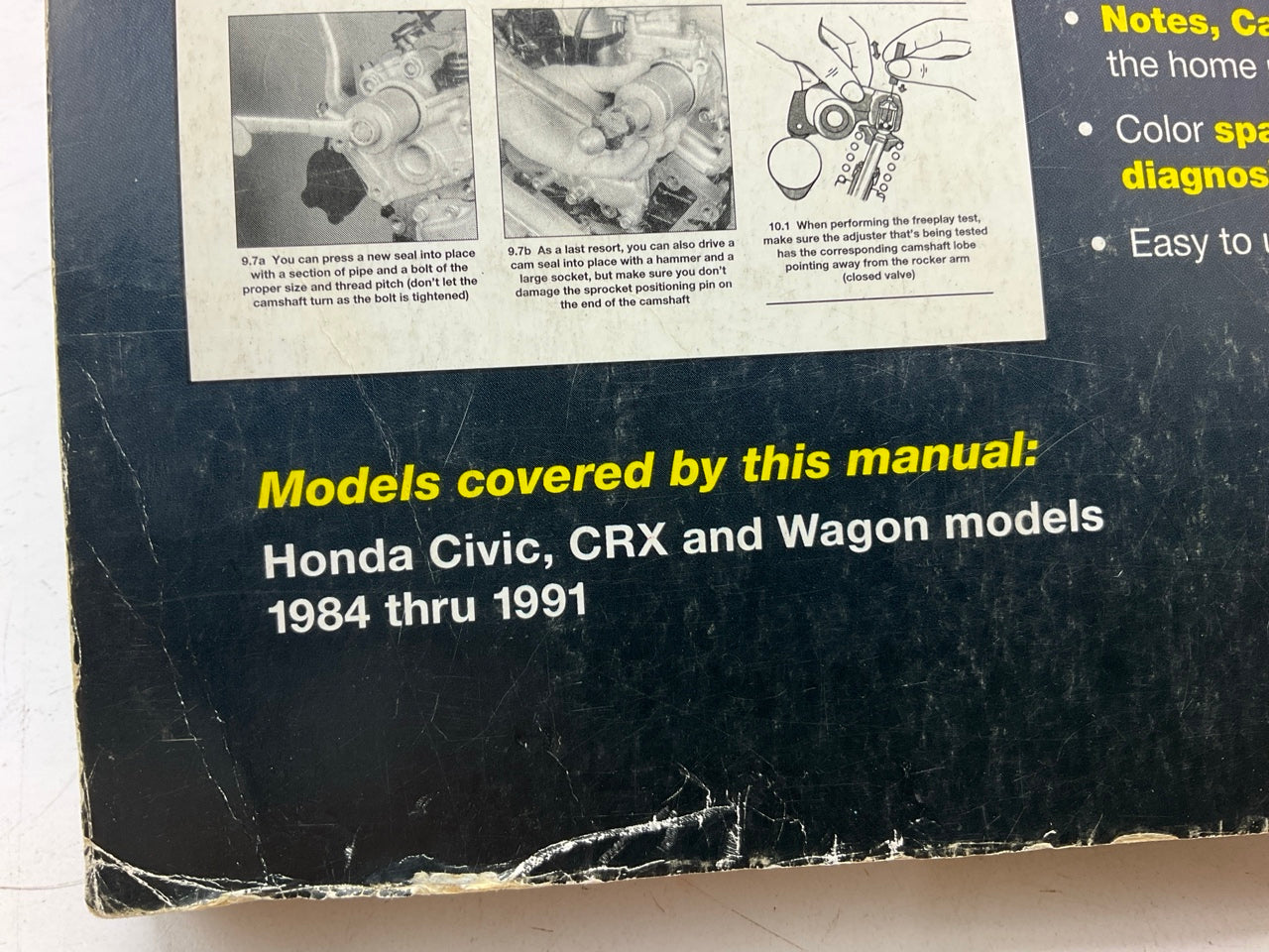 USED - Haynes 42023 Repair Manual For 1984-1991 Honda Civic All Models