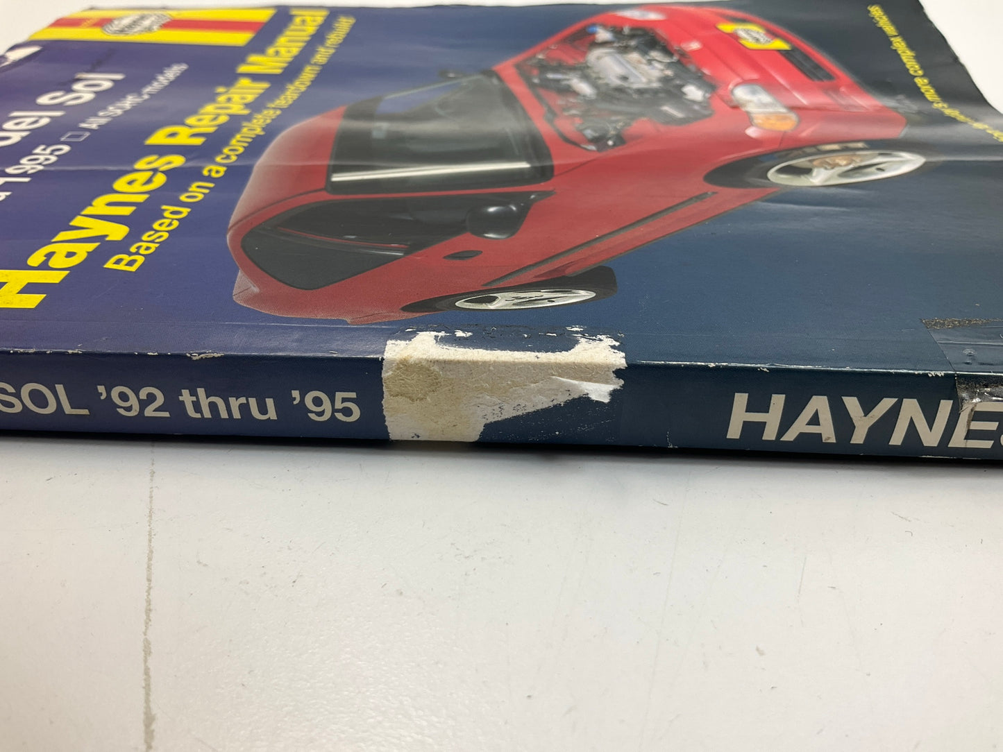 FRONT PAGE TORN - Haynes 42024 Repair Manual For 1992-1995 Honda Civic