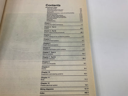 Haynes 42024 Repair Manual For 1992-1995 Honda Civic - USED