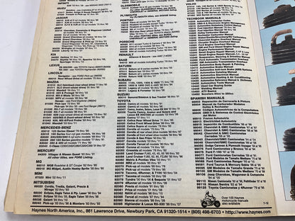 Haynes 42024 Repair Manual For 1992-1995 Honda Civic - USED