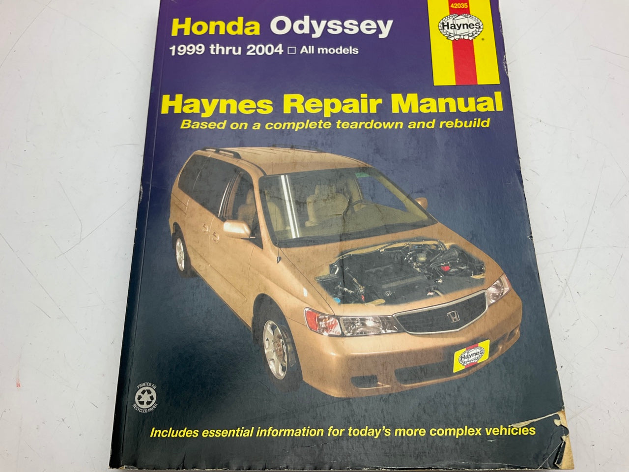 Haynes 42035 Repair Manual For 1999-2010 Honda Odyssey