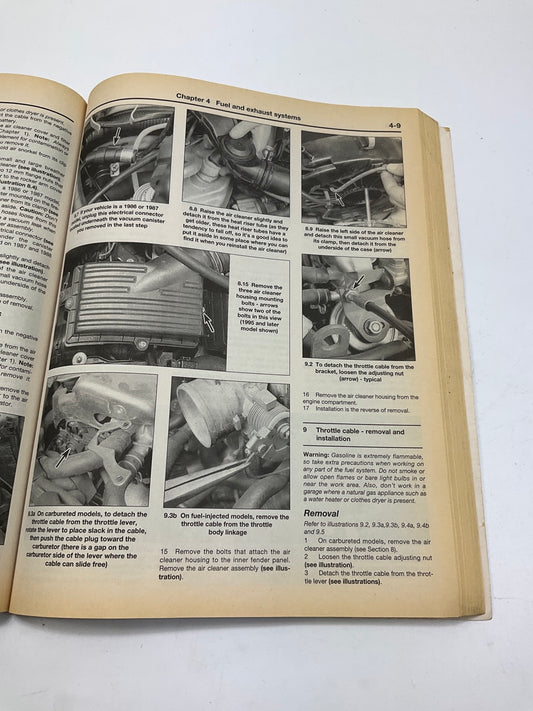 Haynes 43015 Repair Manual For 1986-1998 Hyundai Excel - DAMAGED COVER