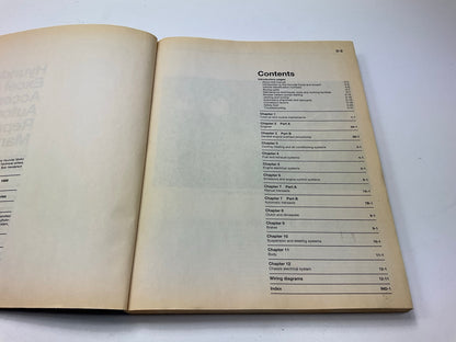 USED - Haynes 43015 Repair Manual For 1986-1998 Hyundai Excel & Accent