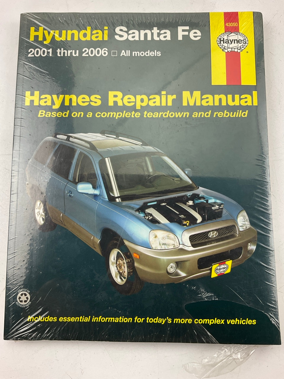 SEALED - Haynes 43050 Repair Manual For 2001-2006 Hyundai Santa Fe All Models