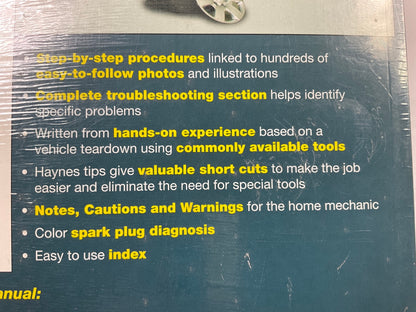 Haynes 43055 Repair Manual For 1999-2014 Hyundai Sonata - SEALED