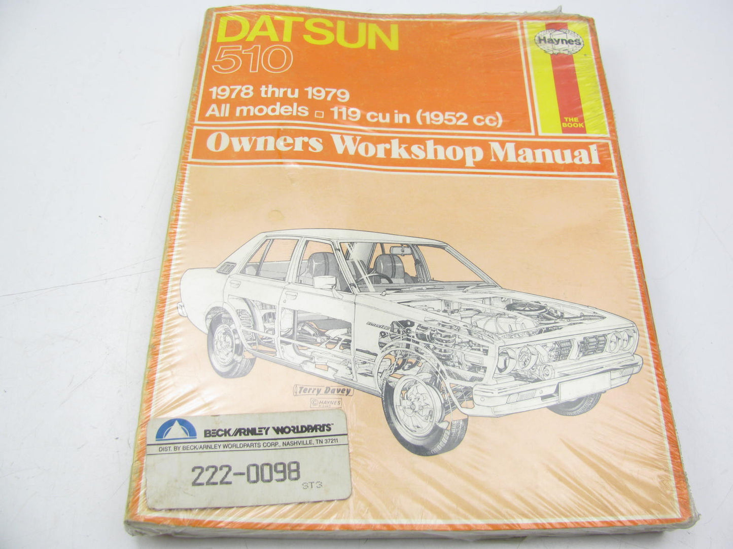 Haynes 430 Repair Workshop Manual For 1978-1979 Datsun 510