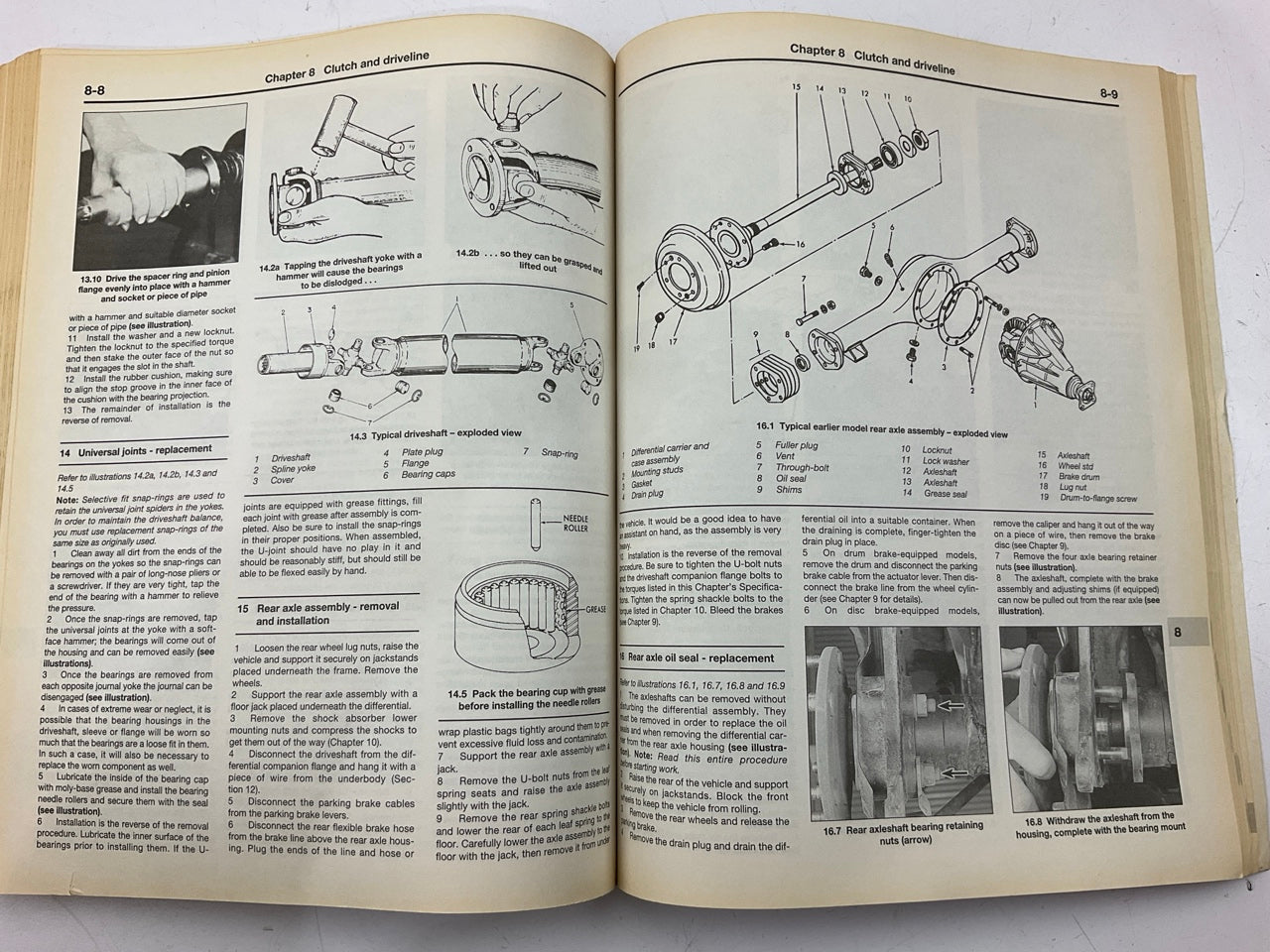 OPENED - Haynes 47020 Repair Manual For 1981-1993 Isuzu Pickup, 84-91 Trooper