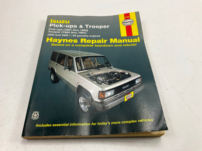 Haynes 47020 Repair Manual For 1981-1993 Isuzu Pickup, 1984-1991 Trooper, OPEN