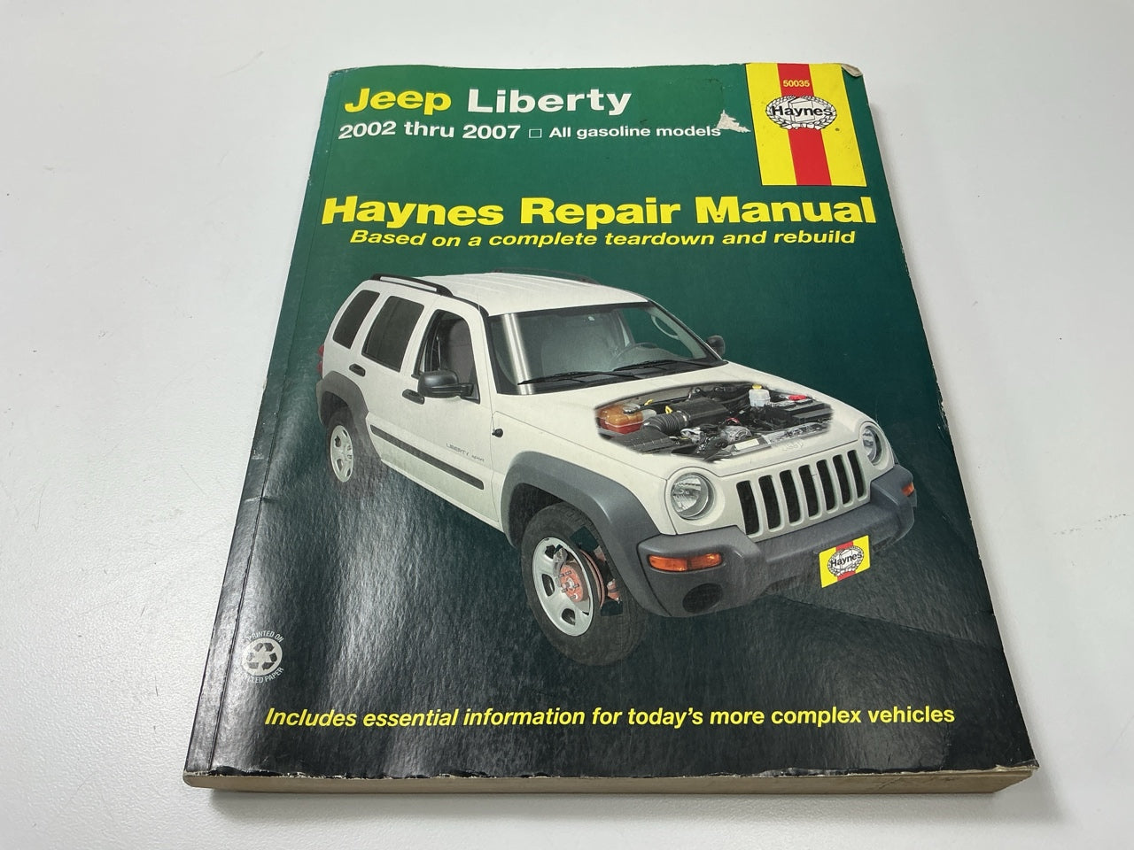 USED - Haynes 50035 Repair Manual For 2002-2007 Jeep Liberty, Gasoline Models