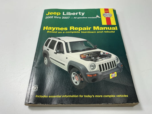 USED - Haynes 50035 Repair Manual For 2002-2007 Jeep Liberty, Gasoline Models